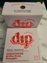 Load image into Gallery viewer, Dip's low-waste Mimosa and Sandalwood shampoo and conditioner bars