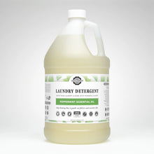 Load image into Gallery viewer, Plant-based Liquid laundry detergent refills in peppermint scent

