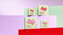 Load image into Gallery viewer, Cute, light green boxes of dip shampoo and conditioner in Rose and Matcha.
