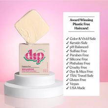 Load image into Gallery viewer, Salon Quality, Color Safe, Plastic Free Shampoo Bar by dip
